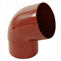 Nicoll (LG25) Отвод (колено) трубы 67° универсальный, Красный
