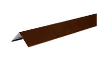 Уголок металлический внешнний (полиэстер) RAL 8017 (коричневый)