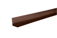 Уголок металлический внутренний (полиэстер) RAL 8017 (коричневый)