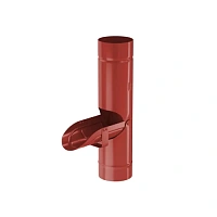 Водосборник AQUASYSTEM покрытие PURAL, красно-коричневый RR 29 D 125/90 мм