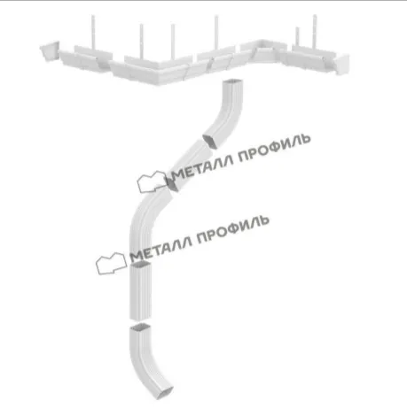 Водосточная система мп проект d185 150 металл профиль
