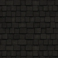 Гибкая черепица двухслойная Tegola Top Shingle ПРЕМЬЕР Чёрный