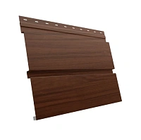 Металлический Квадро брус Grand Line Print Elite (Южная Корея) 0,45 мм Cherry Wood