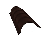 Планка конька полукруглого Grand Line GreenCoat Pural Matt BT