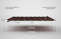 Уплотнитель РуфИзол МП-20 (1,1 м)