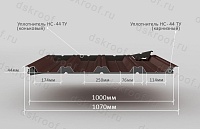 Уплотнитель РуфИзол НС-44 ТУ (1 м)