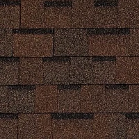 Гибкая черепица двухслойная Tegola Top Shingle ПРЕМЬЕР Тёмно-коричневый